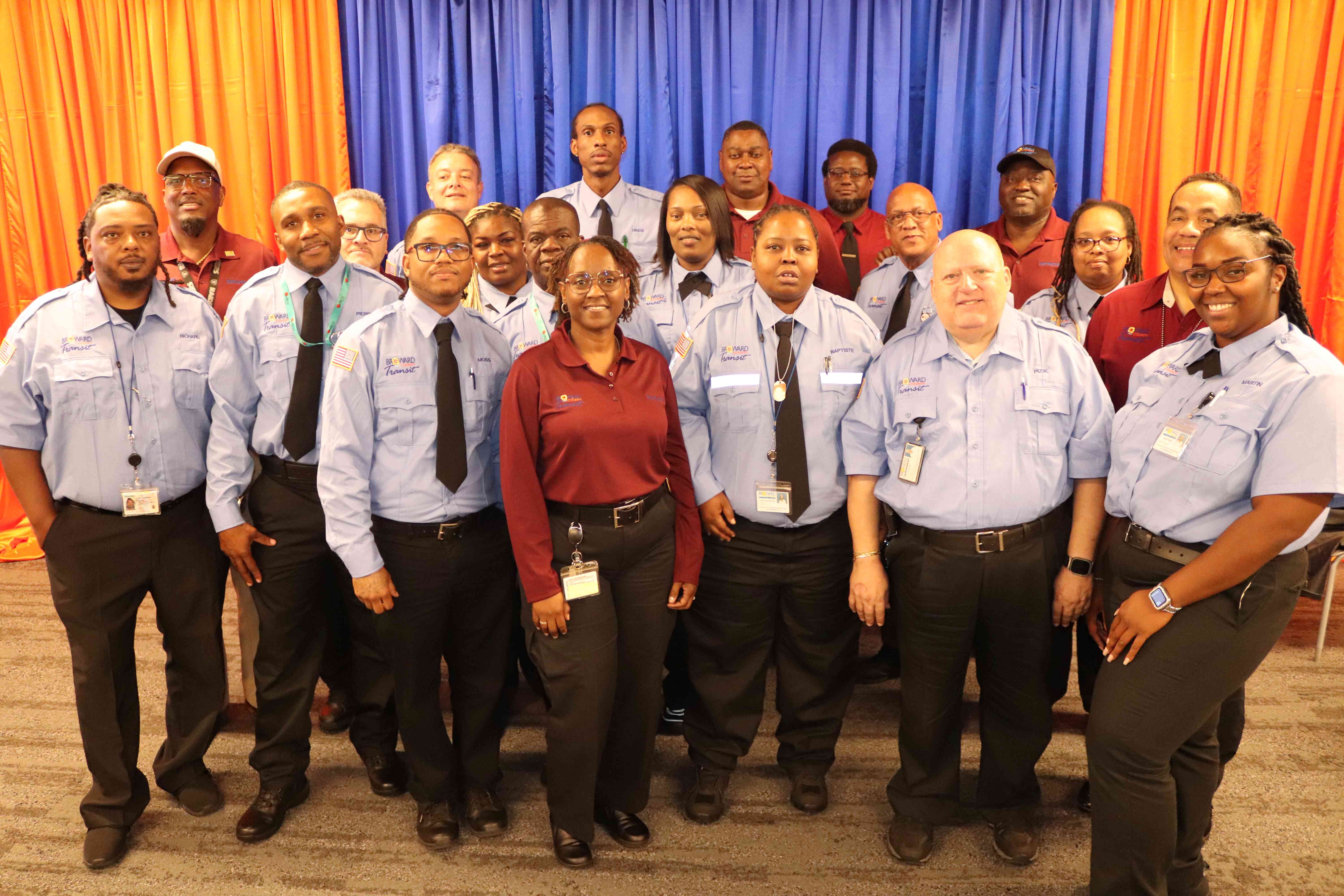 Graduated Bus Operators Photo