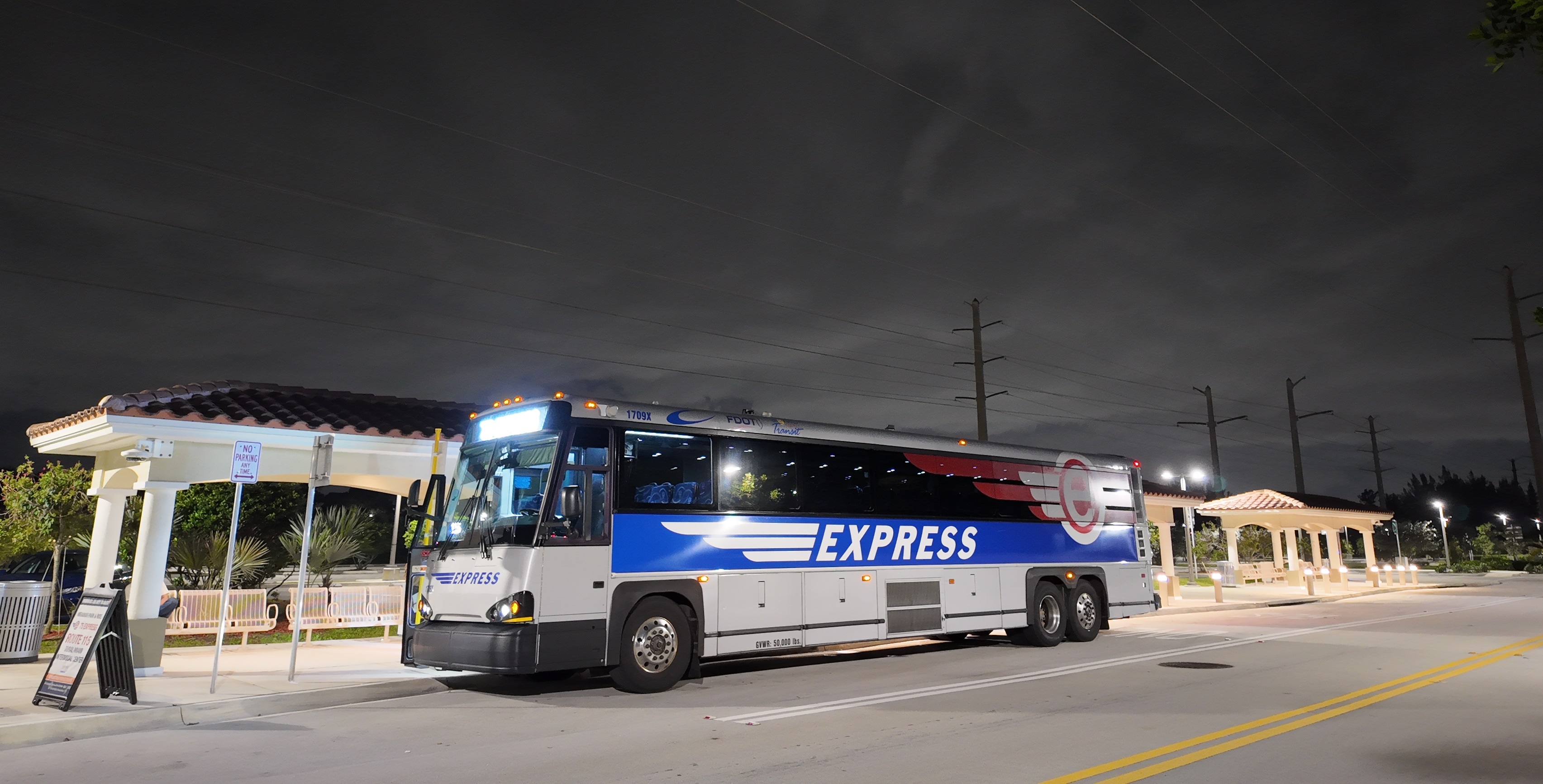 I-75 Express Bus Ready for its first ride. 