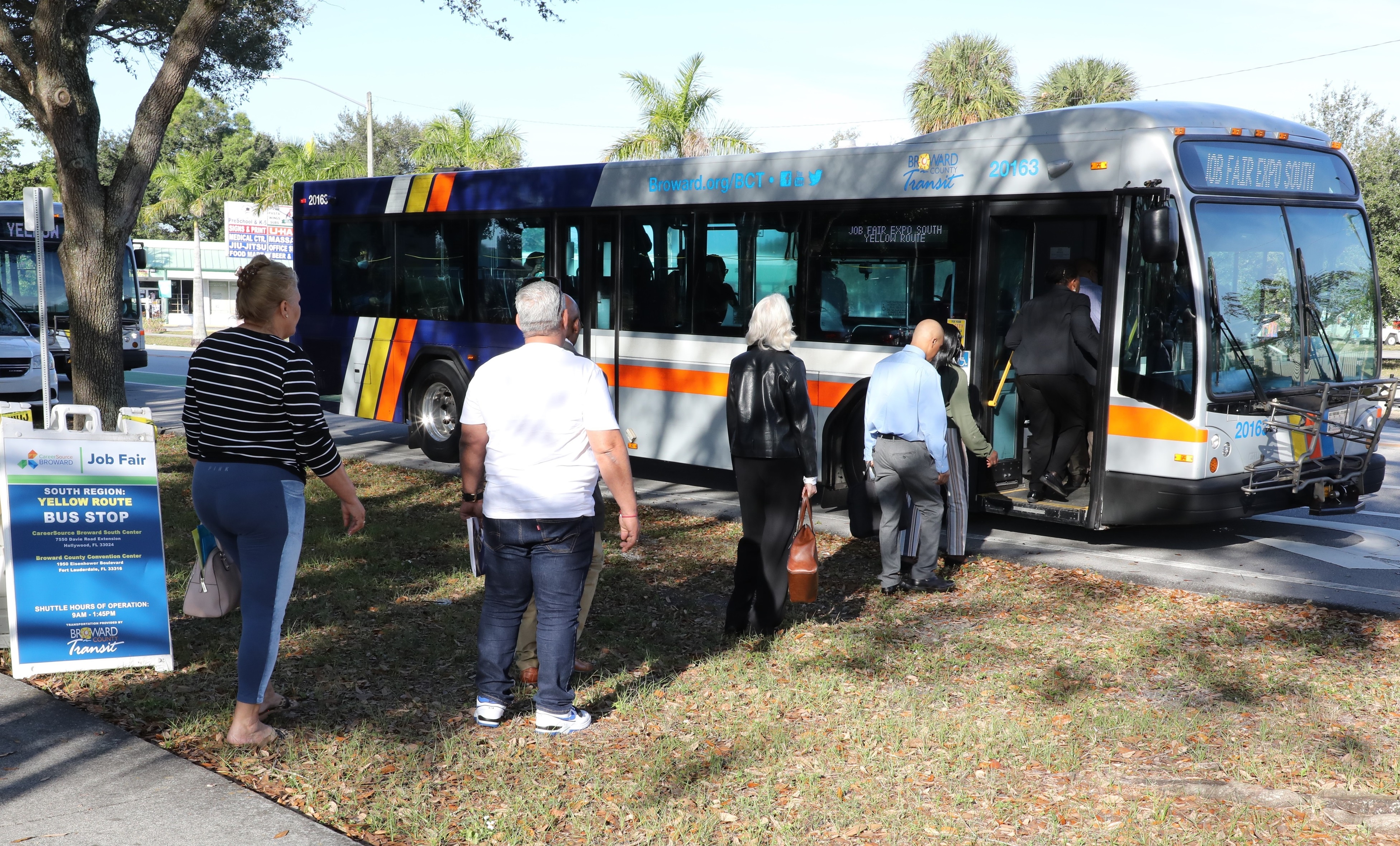 CareerSouce Yellow Route Stop