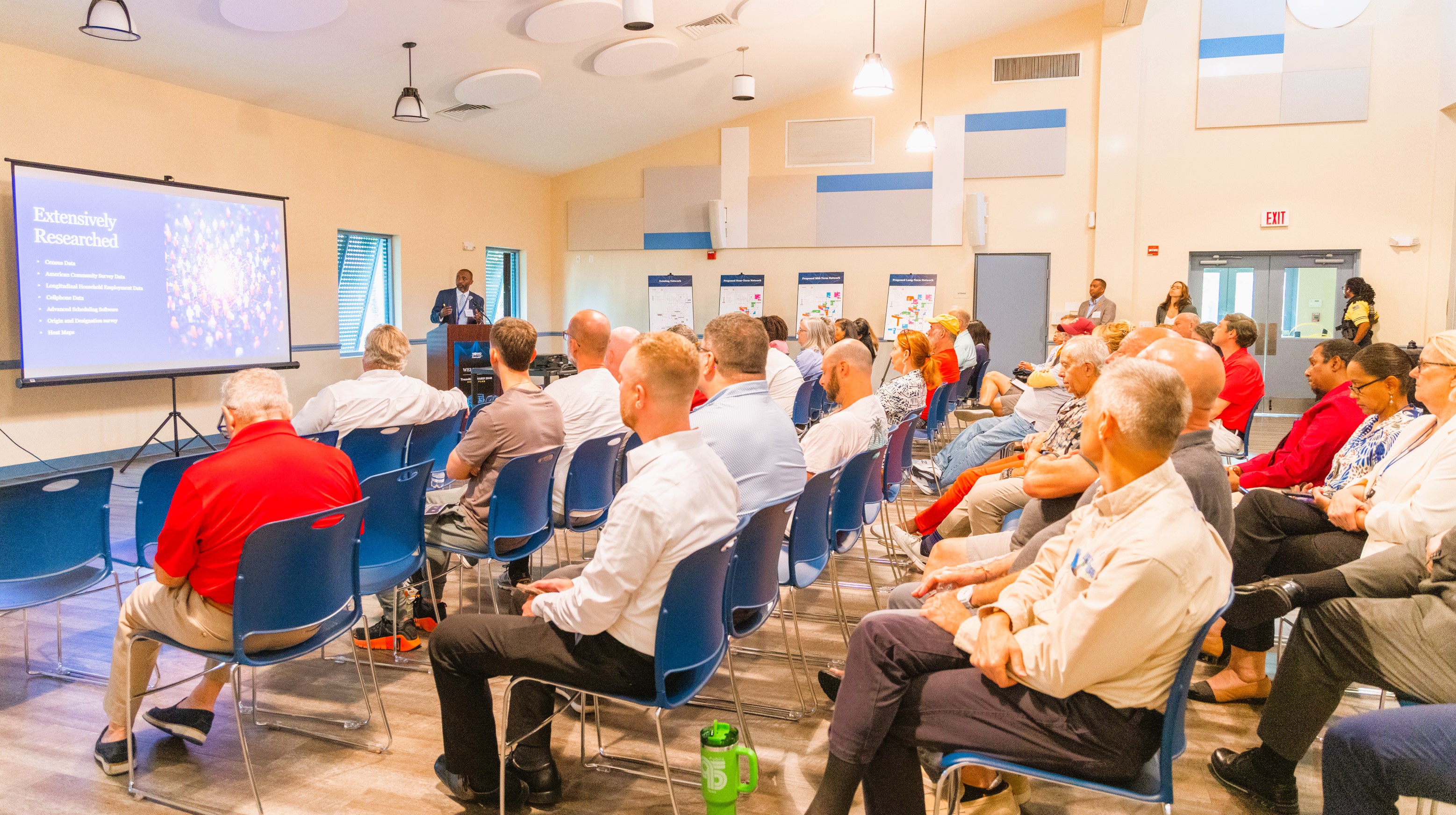 BCT team providing a detailed explanation of the plan.