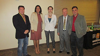 Photo (L to R): Matt Defelice, Maribel Feliciano, Desiree Estabrook, Michael Zimny and Rick Ferrer
