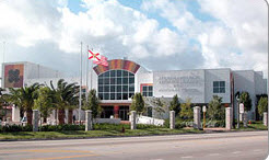 The African-American Research Library and Cultural Center, located on historic Sistrunk Boulevard.