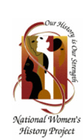 Logo courtesy of the National Women's History Project.