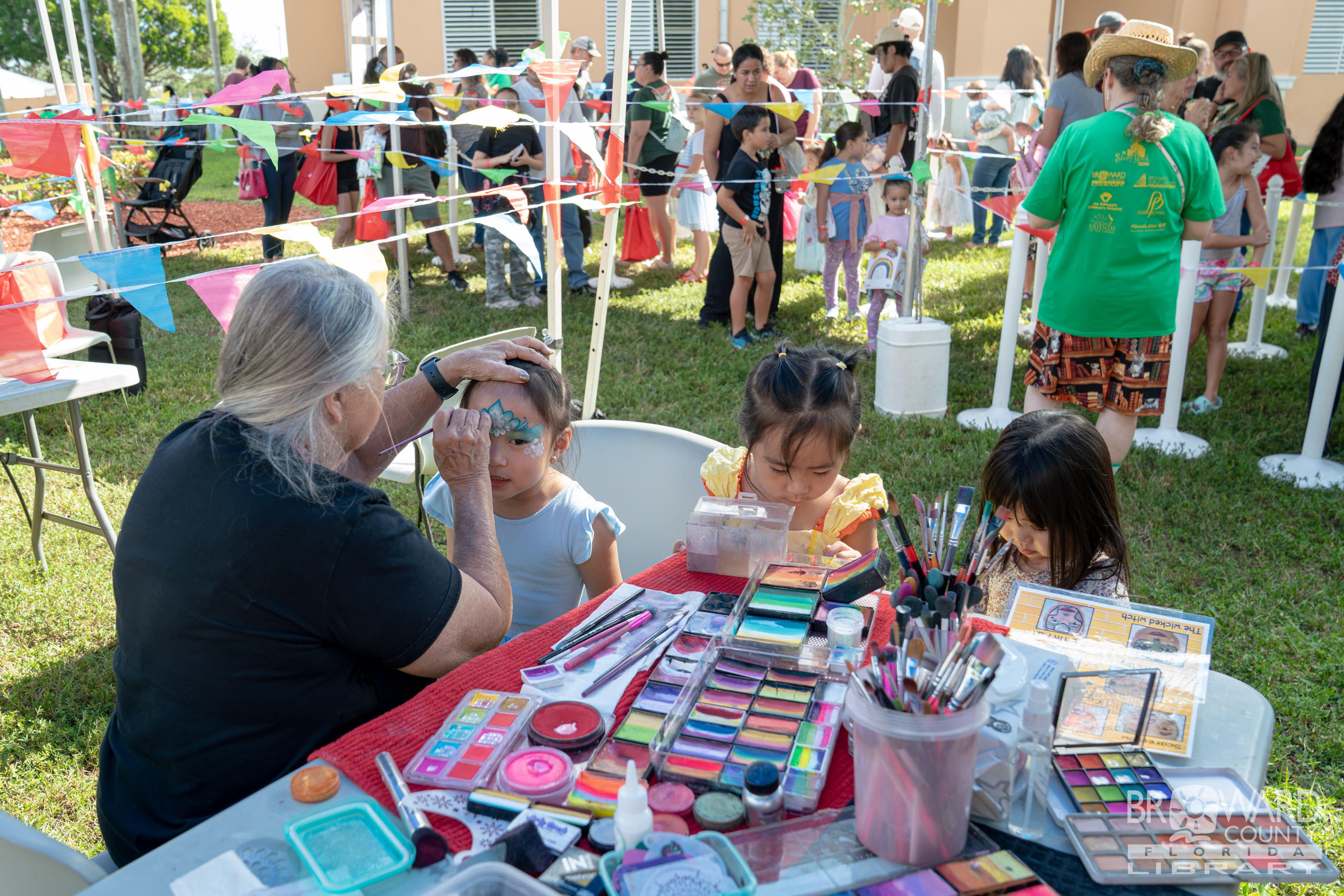 Fun and face painting at StoryBook Festival 2025